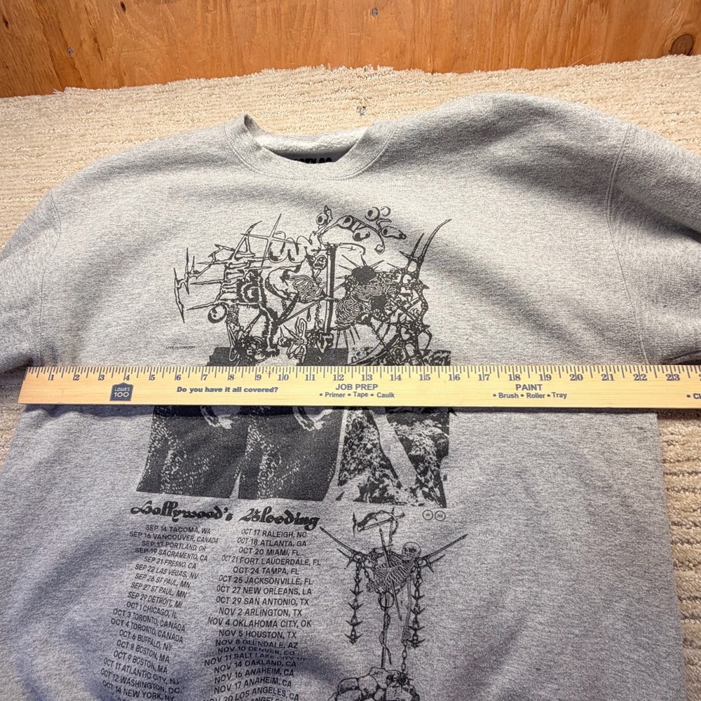Posty Co Post Malone 2019 Tour Crewneck Sweatshirt - Picture 5 of 12